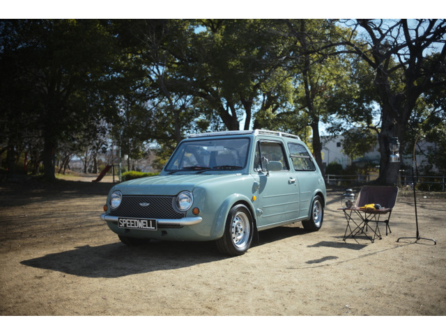 日産 パオ 1.0 キャンバストップ レザーシート キャンバストップ張替え