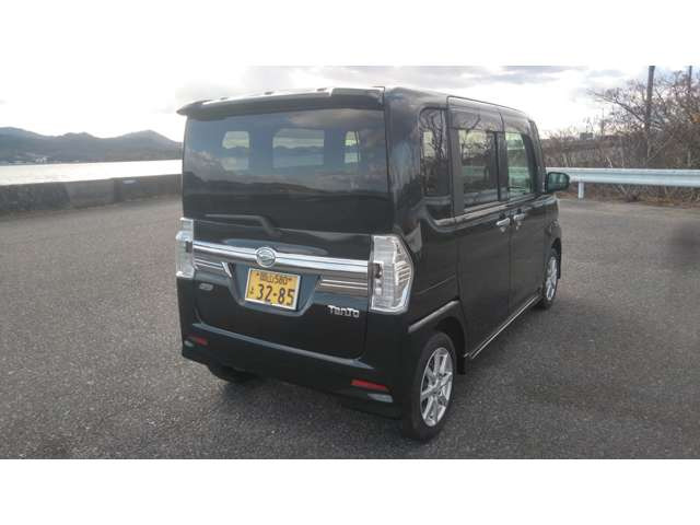 ダイハツ タントカスタム X CVT エコアイドル 左電動スライド ABS 禁煙