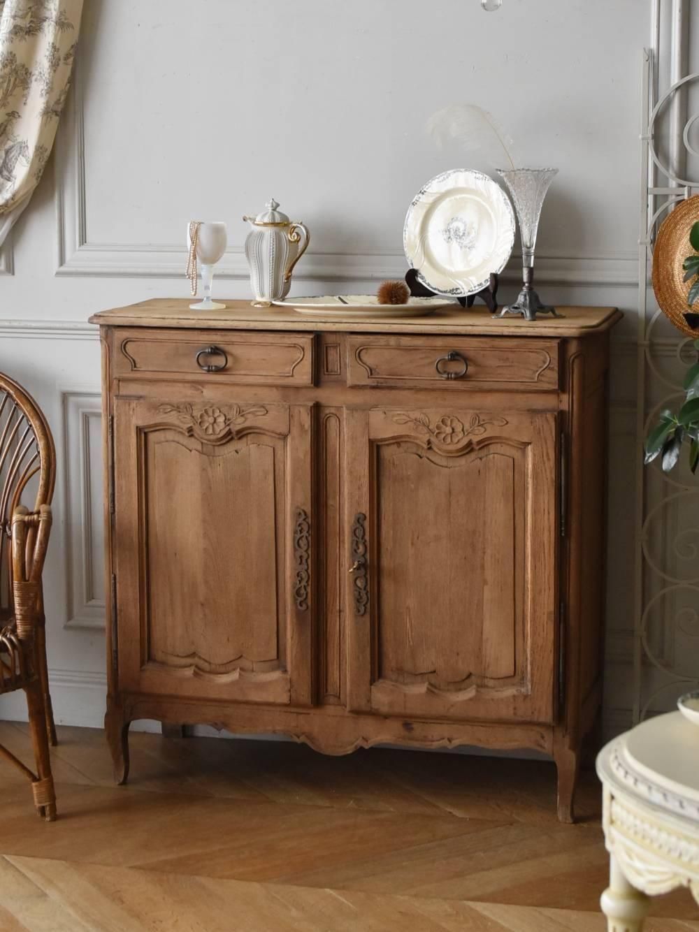 アンティークサイドボード.20 フランスアンティーク家具 剥離 フレンチ収納