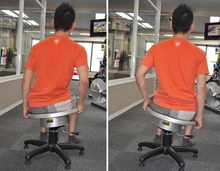 座っているだけでインナーマッスルを鍛えられる「HUSLA」 - 価格.com