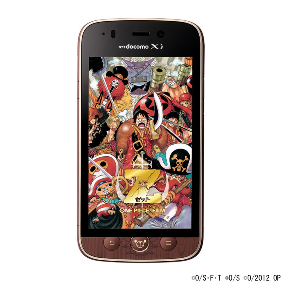 ドコモ、5万台限定のONE PIECEスマホを12/21発売 - 価格.com