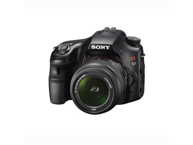 ソニー、1610万画素CMOS搭載のエントリー一眼「α57」 - 価格.com