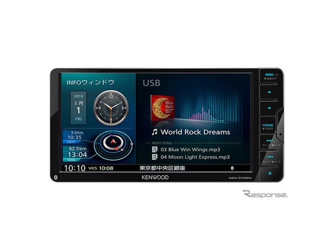 ケンウッド 彩速ナビ、コストパフォーマンスに優れた新シリーズ