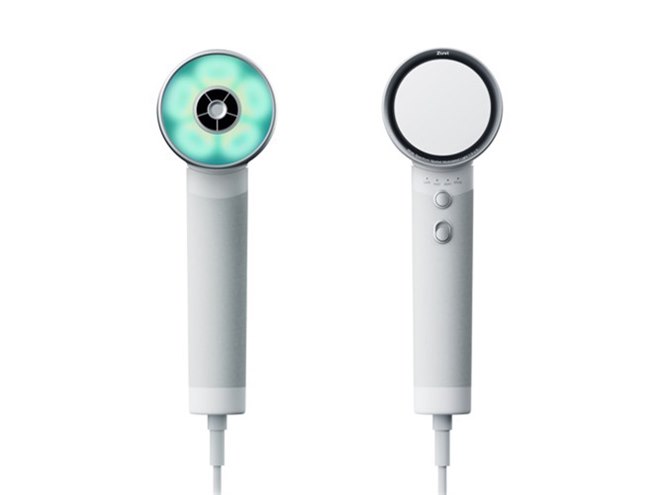 光エネルギーを利用した次世代ヘアドライヤー「Zuvi Halo」に有線