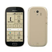 FCNT らくらくスマートフォン me F-03K docomo [ゴールド] 価格比較