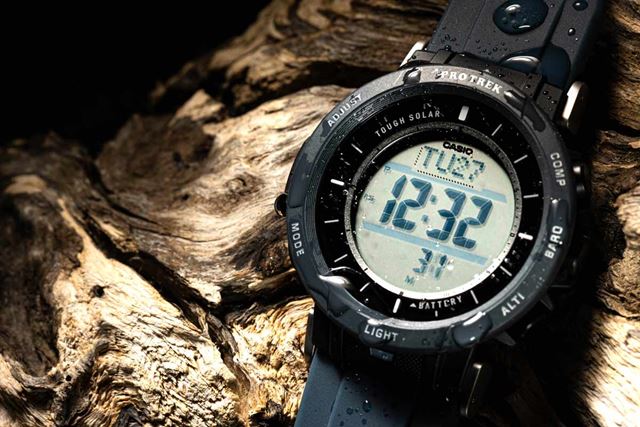 カシオ プロトレック トリプルセンサー タフソーラー PRG-30-5JF 価格