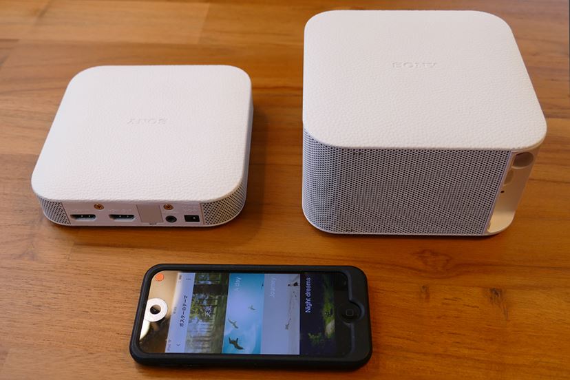 ソニーのポータブルプロジェクター「LSPX-P1」 は家庭でどう使うのが