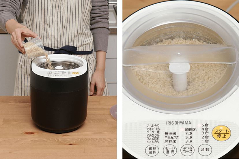 おいしさと健康のため、我が家にコンパクトな「精米機」を導入してみ