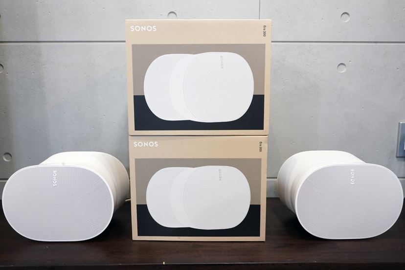 空間オーディオがすごい「Sonos Era 300」。Sonos製品でシアター化にも