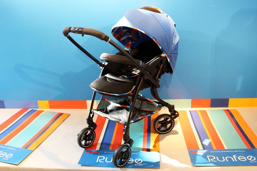 対面走行がラク！ ピジョンのベビーカー「Runfee（ランフィ）」新