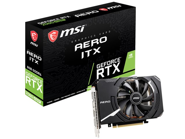 GeForce RTX 2060 SUPER AERO ITX [PCIExp 8GB]の製品画像 - 価格.com