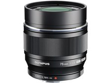 オリンパス M.ZUIKO DIGITAL ED 75mm F1.8 [ブラック] 価格比較 - 価格.com