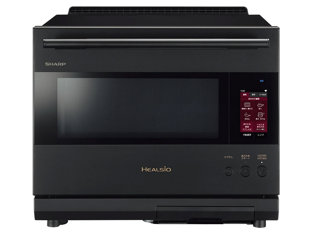 SHARP HEALSIO オーブンレンジ 黒/赤 AX-XJ600-R Amazon | シャープ