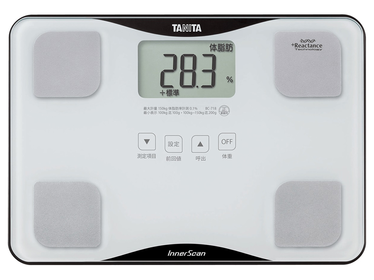 タニタ インナースキャン BC-718-WH [ホワイト] 価格比較 - 価格.com