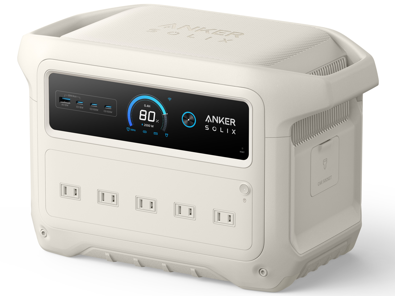 ANKER Solix C1000 Gen 2 Portable Power Station A1763521 [オフ