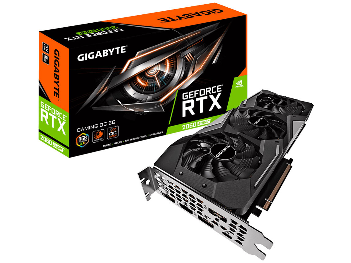 チップ種類(NVIDIA):GeForce RTX 2060 SUPER GIGABYTE(ギガバイト)の