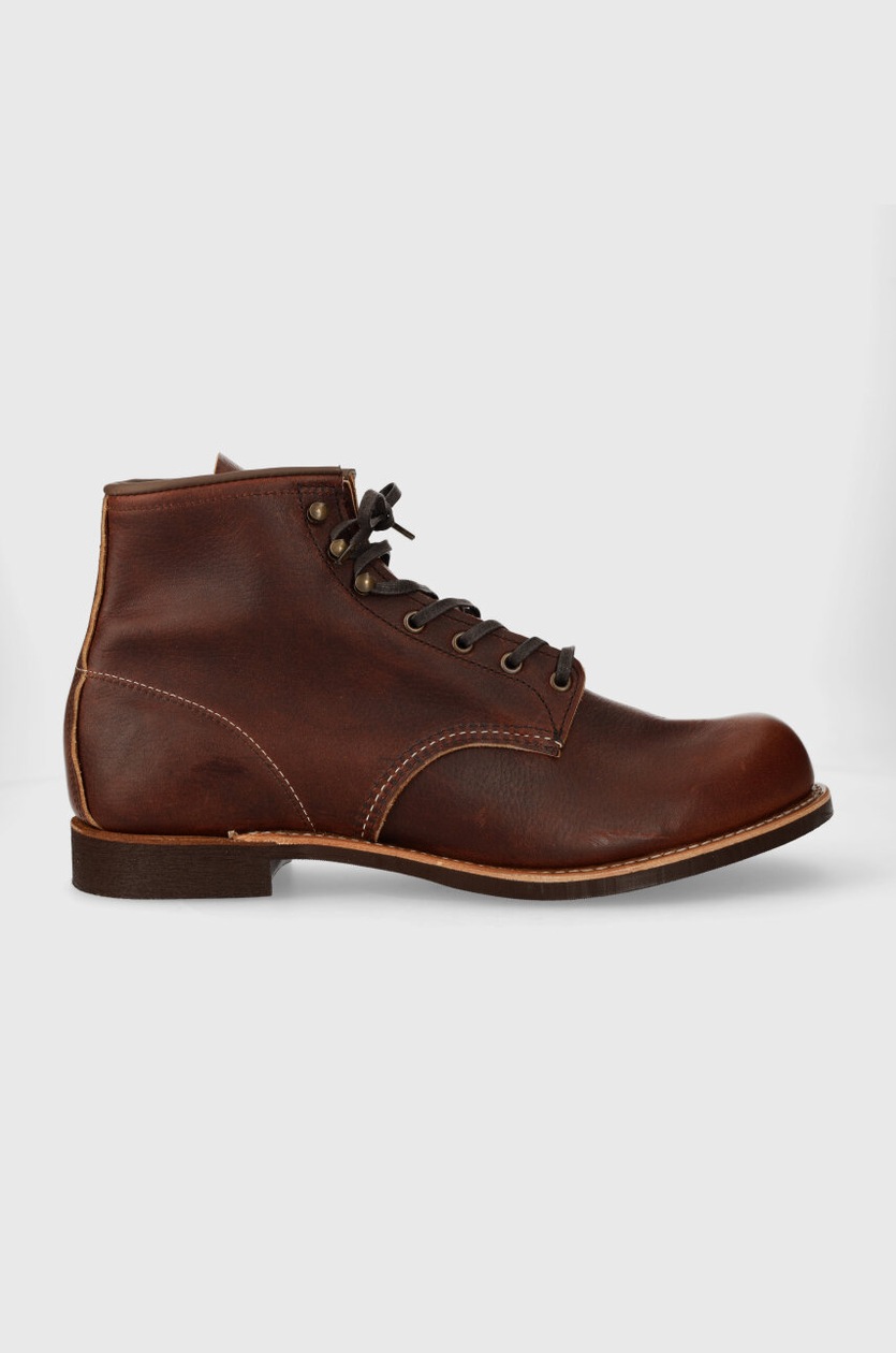 Red Wing leather shoes Blacksmith men's brown color 3340 at PRM US