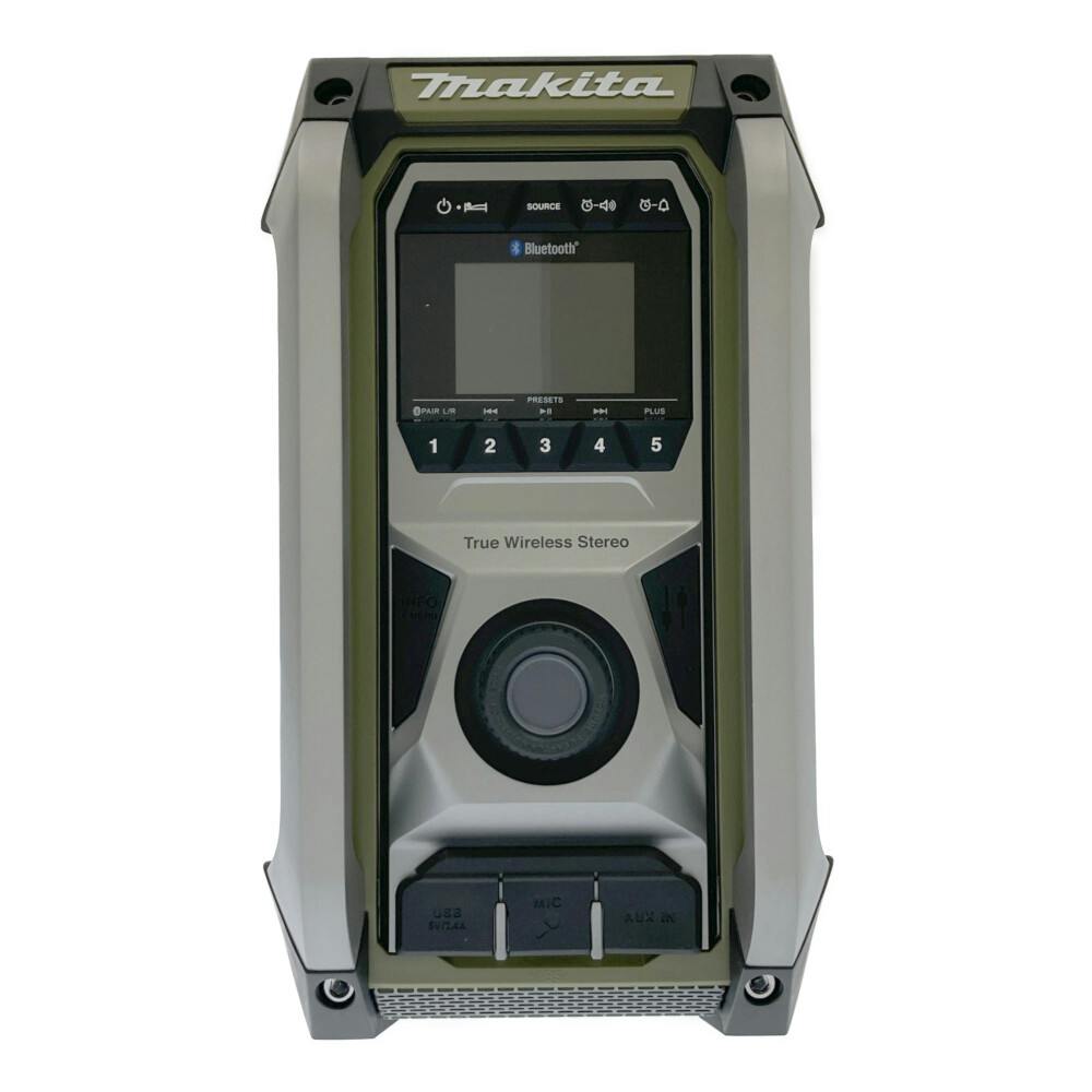 マキタ 充電式ラジオ AC100V/10.8V/14.4V/36V(40Vmax) Bluetooth対応