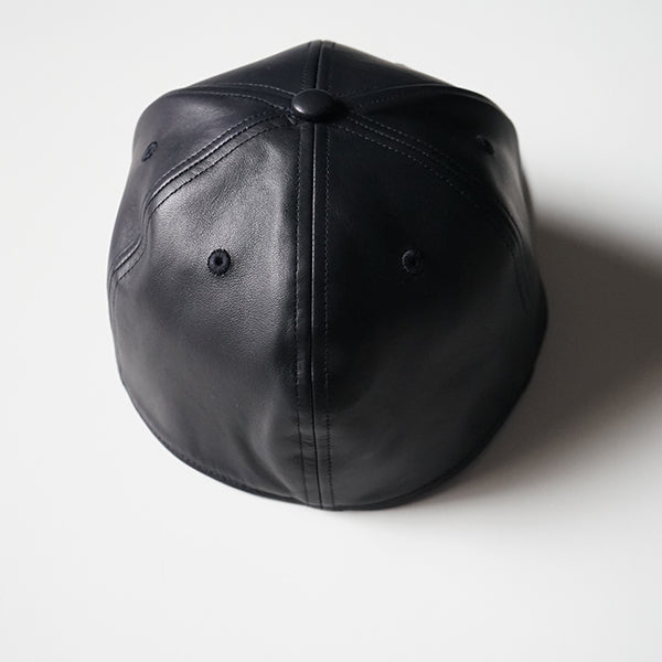 KIJIMA TAKAYUKI - ×KARL DONOGHUE LAMB LEATHER TRUCKER CAP