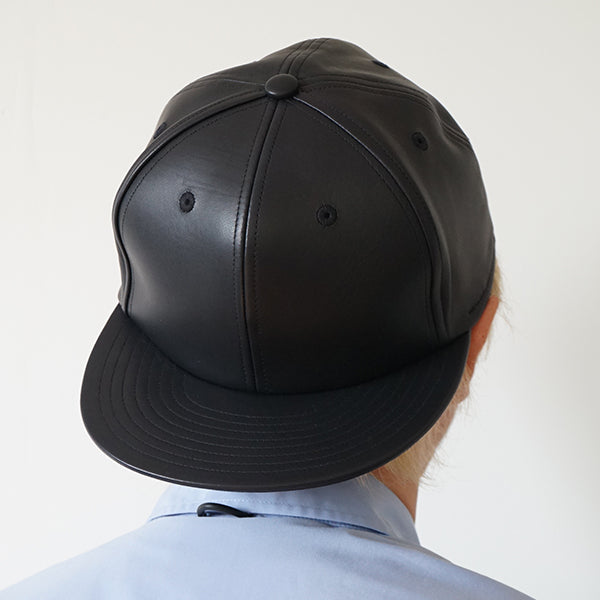 KIJIMA TAKAYUKI - ×KARL DONOGHUE LAMB LEATHER TRUCKER CAP
