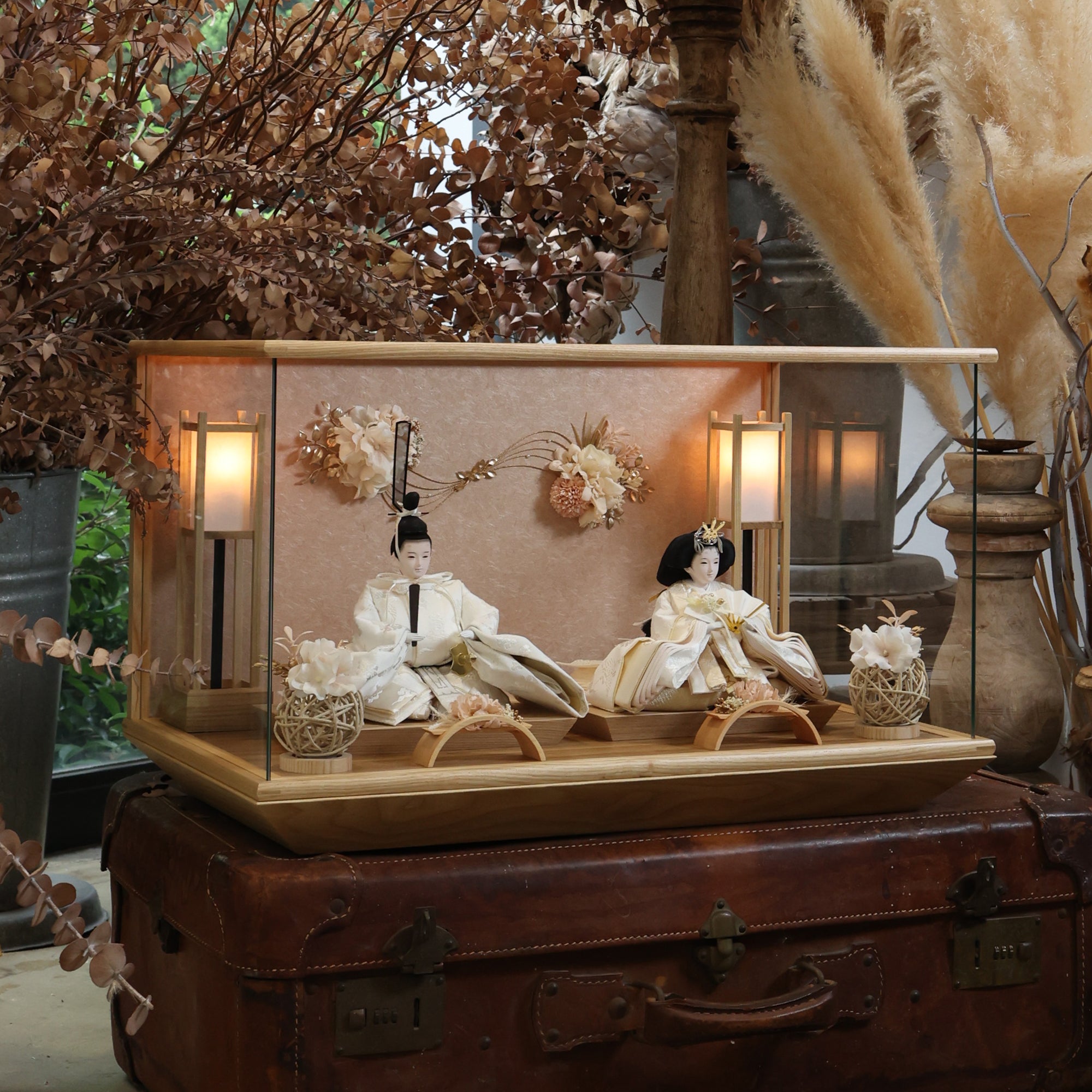 祈ドールの雛人形｜穂香 想｜ケース飾り ｜雛人形（ひなにんぎょう）の