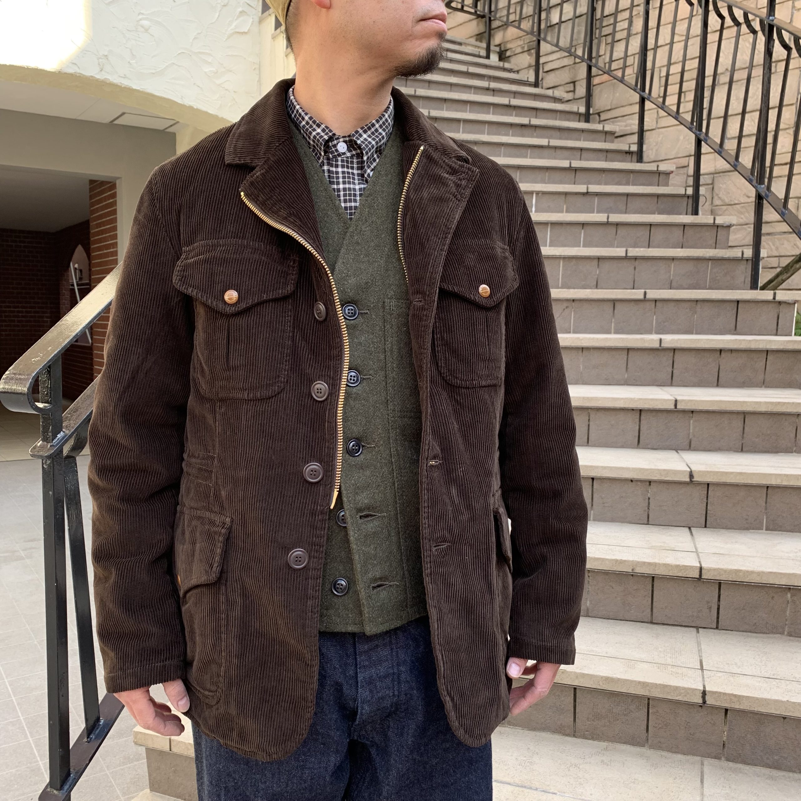 MANIFATTURA CECCARELLI ALLIGATOR JACKET | INDIGO BLUE