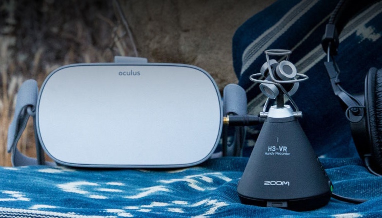 ZOOM H3-VR | アンビソニックス方式VRマイク搭載のハンディレコーダー