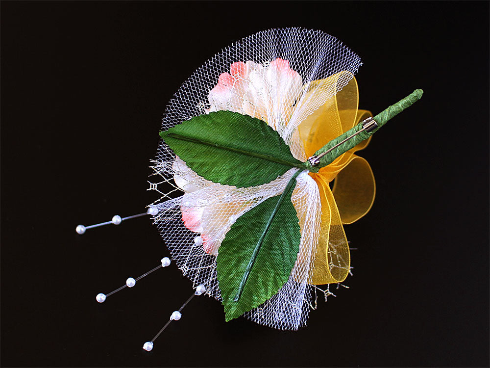 AZ-14 アザレアオレンジコサージュ – インスタイルコサージュ