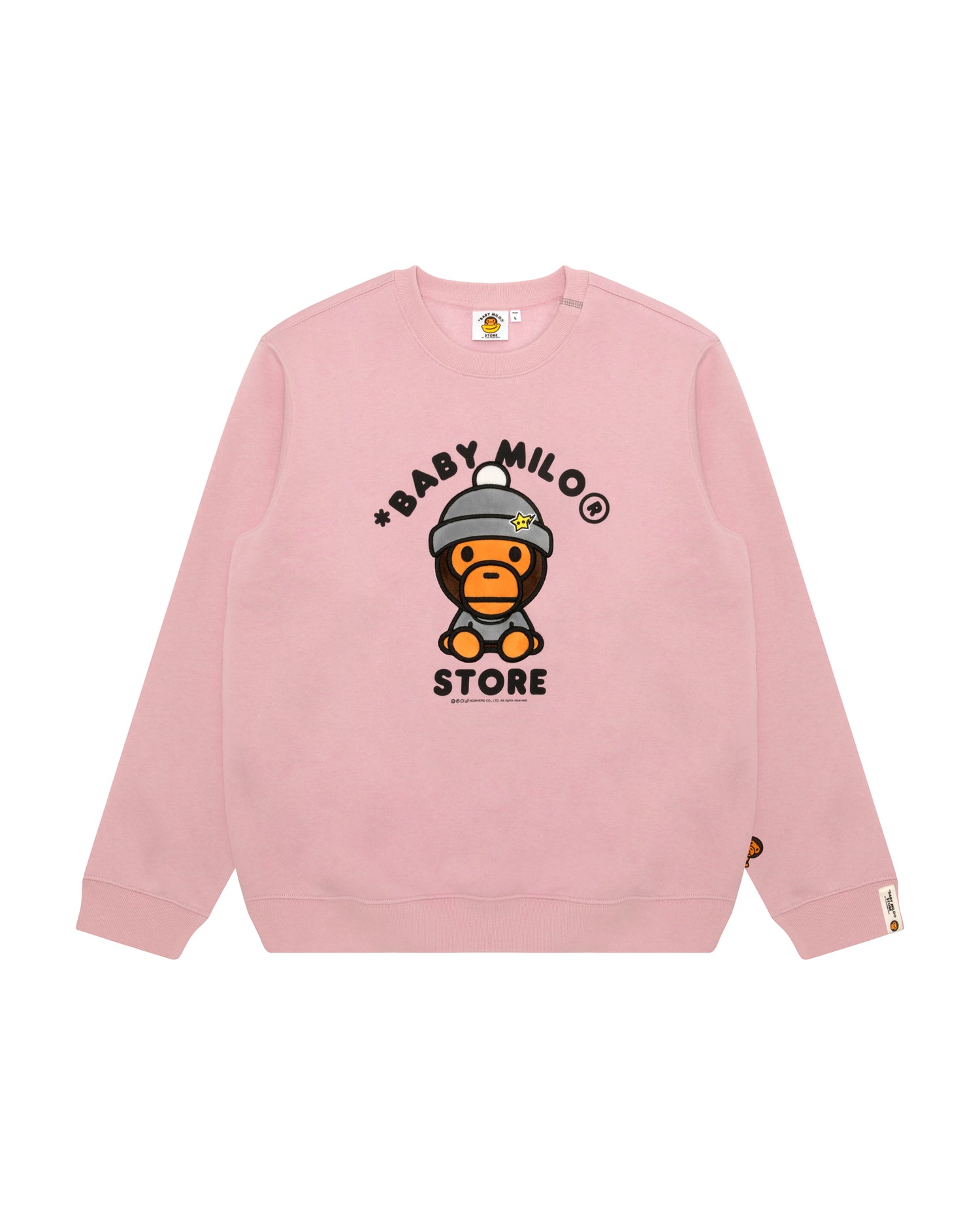 BABY MILO® STORE Baby Milo crew neck sweatshirt | Bape official