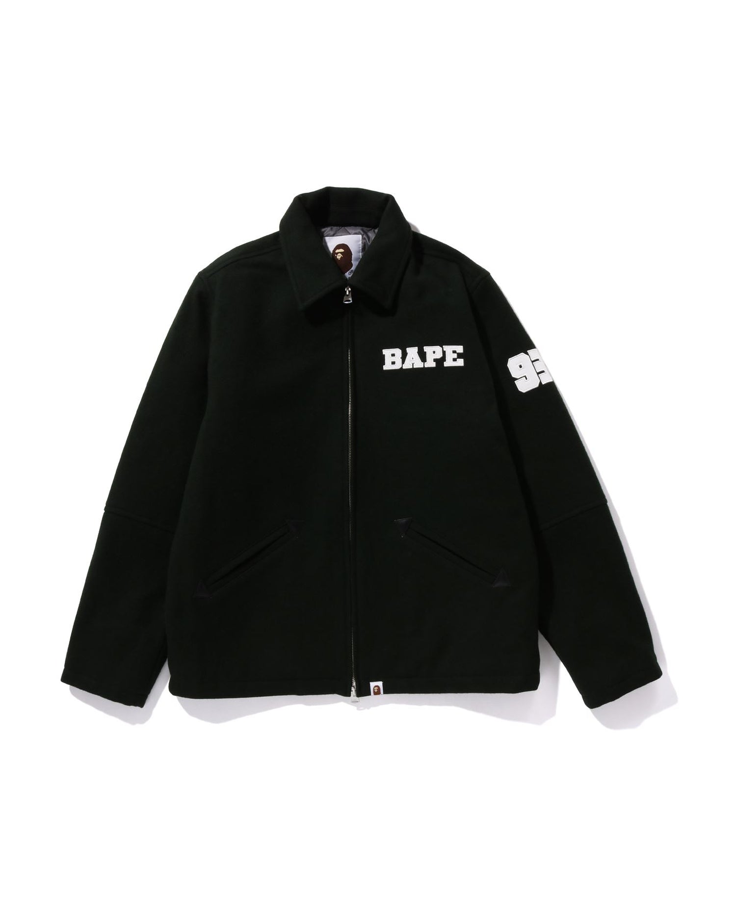 A BATHING APE® BAPE Melton Zip Jacket | Bape official website