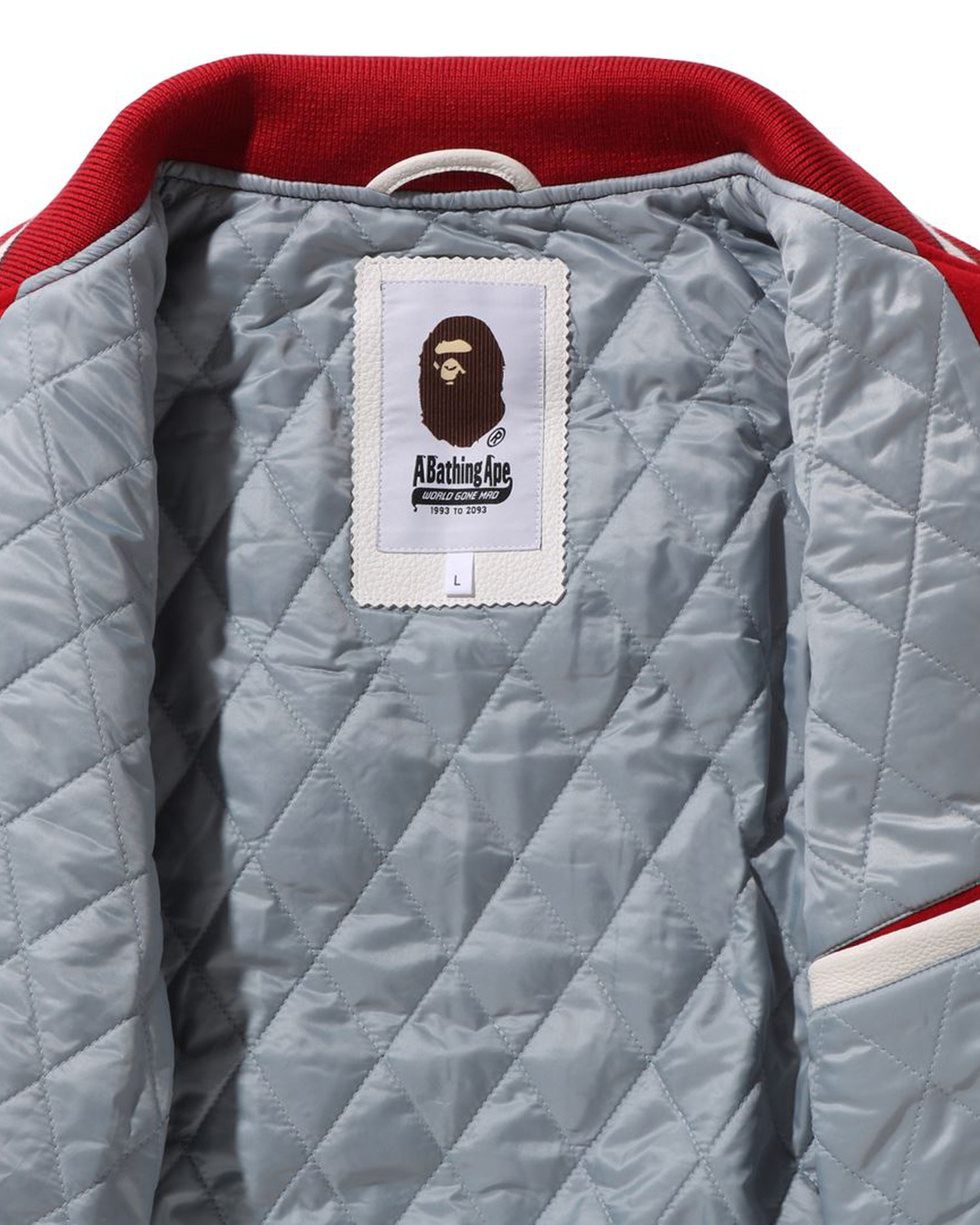 A BATHING APE® BAPE Multi Motif Varsity Jacket | Bape official