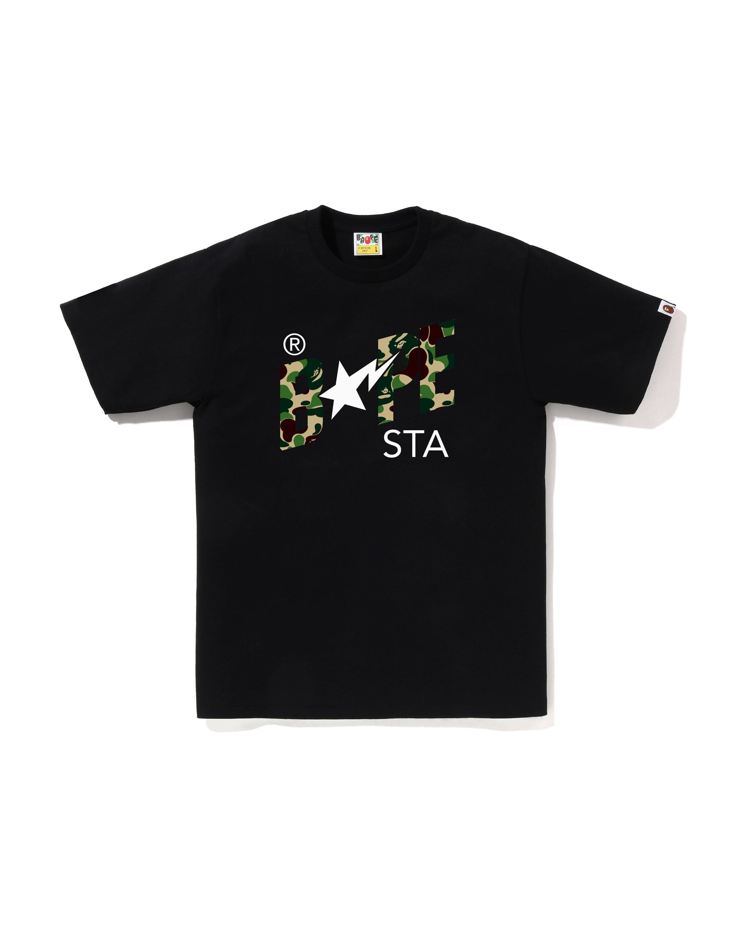 A BATHING APE® Abc Camo BAPE STA Logo Tee | Bape official website