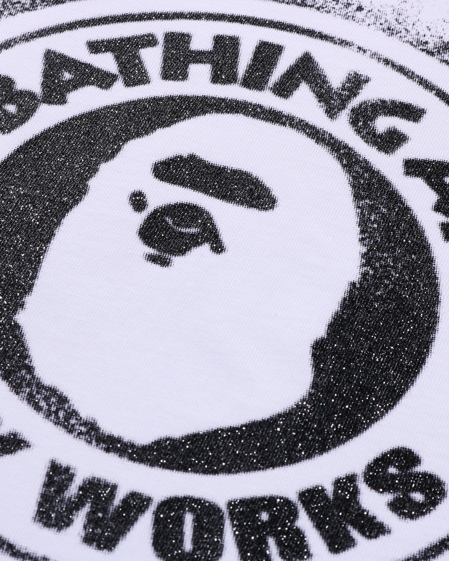A BATHING APE® Spray Print Busy Works Relaxed Fit Tee | Bape