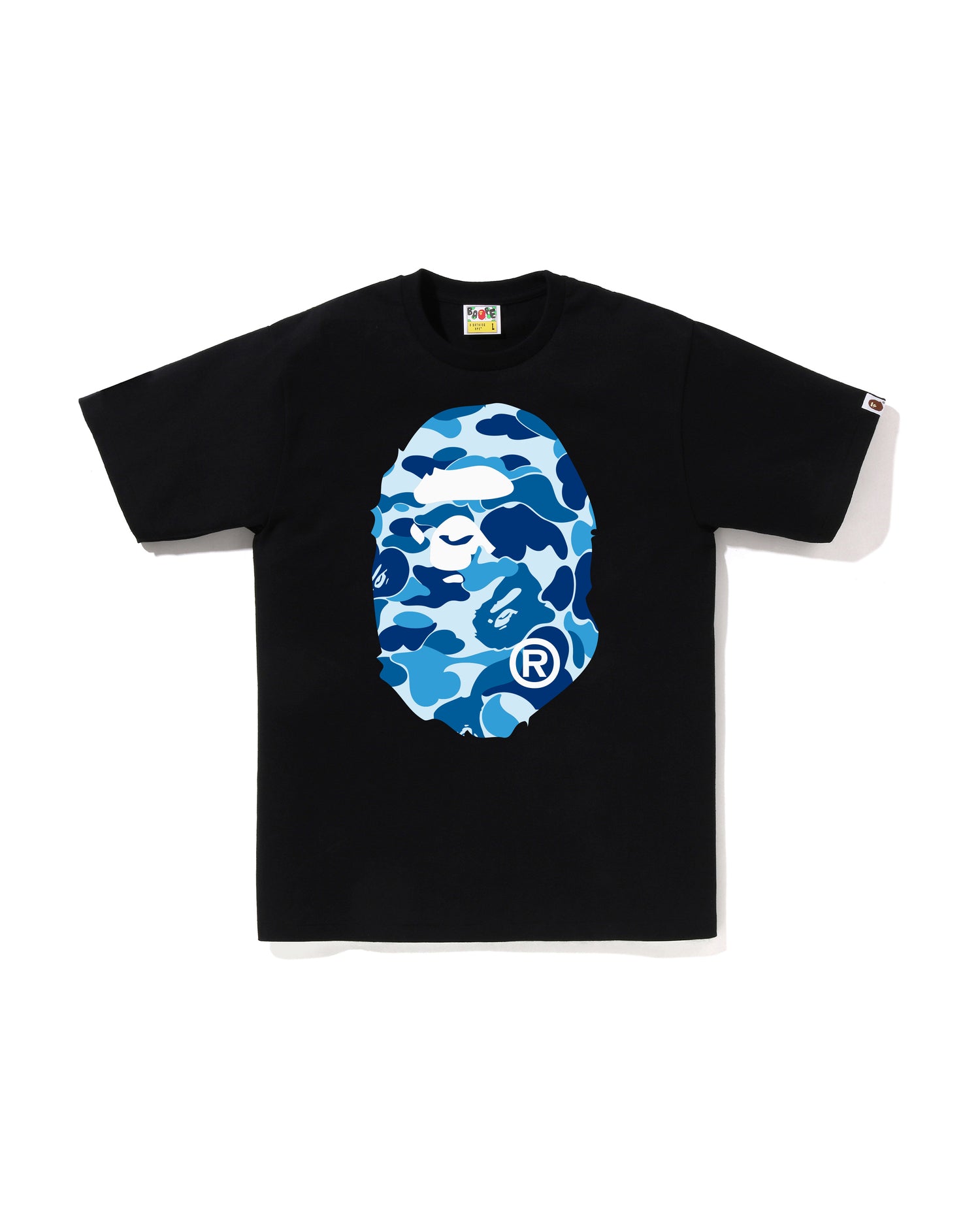 A BATHING APE® Abc Camo Big Ape Head Tee | Bape official website