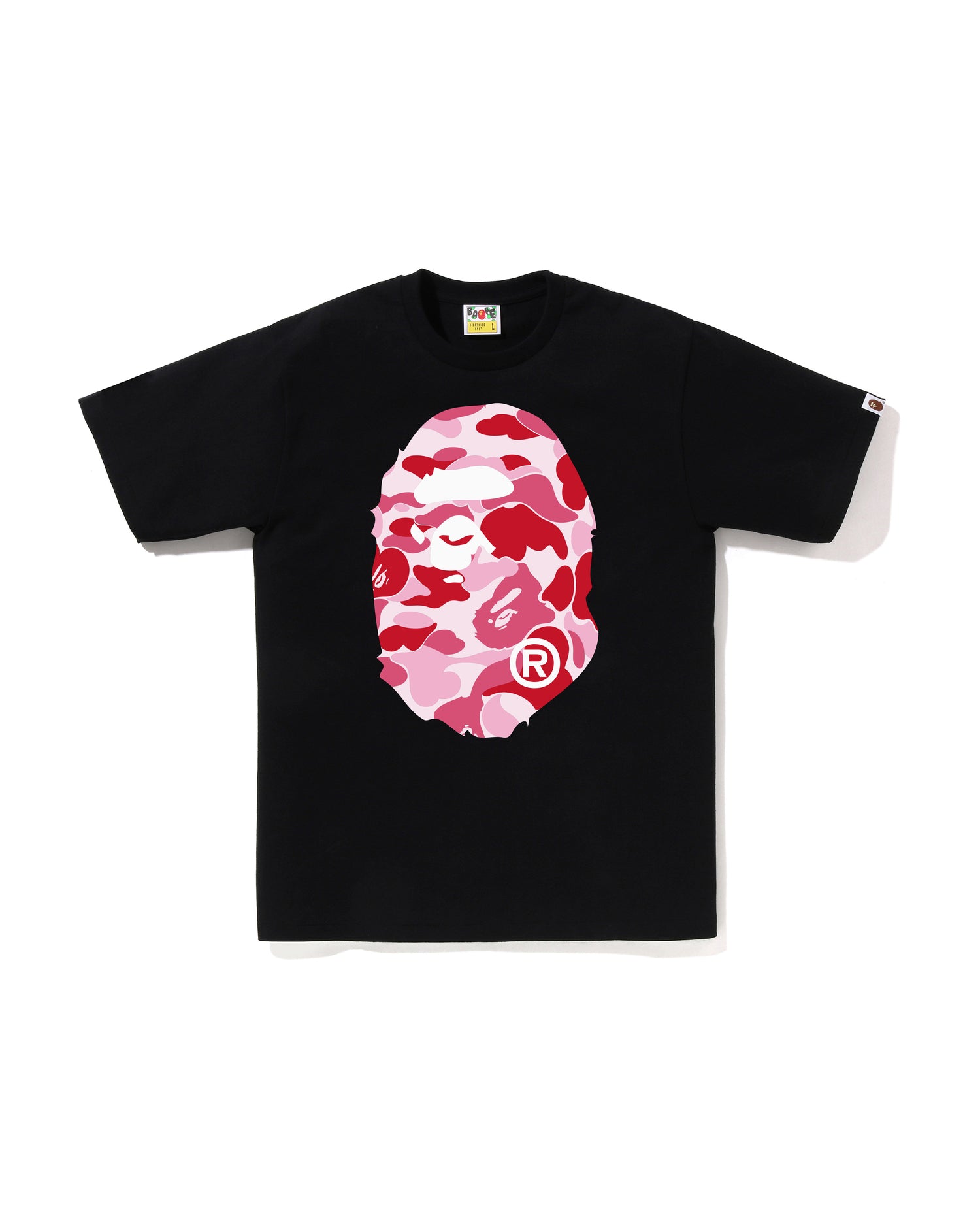 A BATHING APE® Abc Camo Big Ape Head Tee | Bape official website