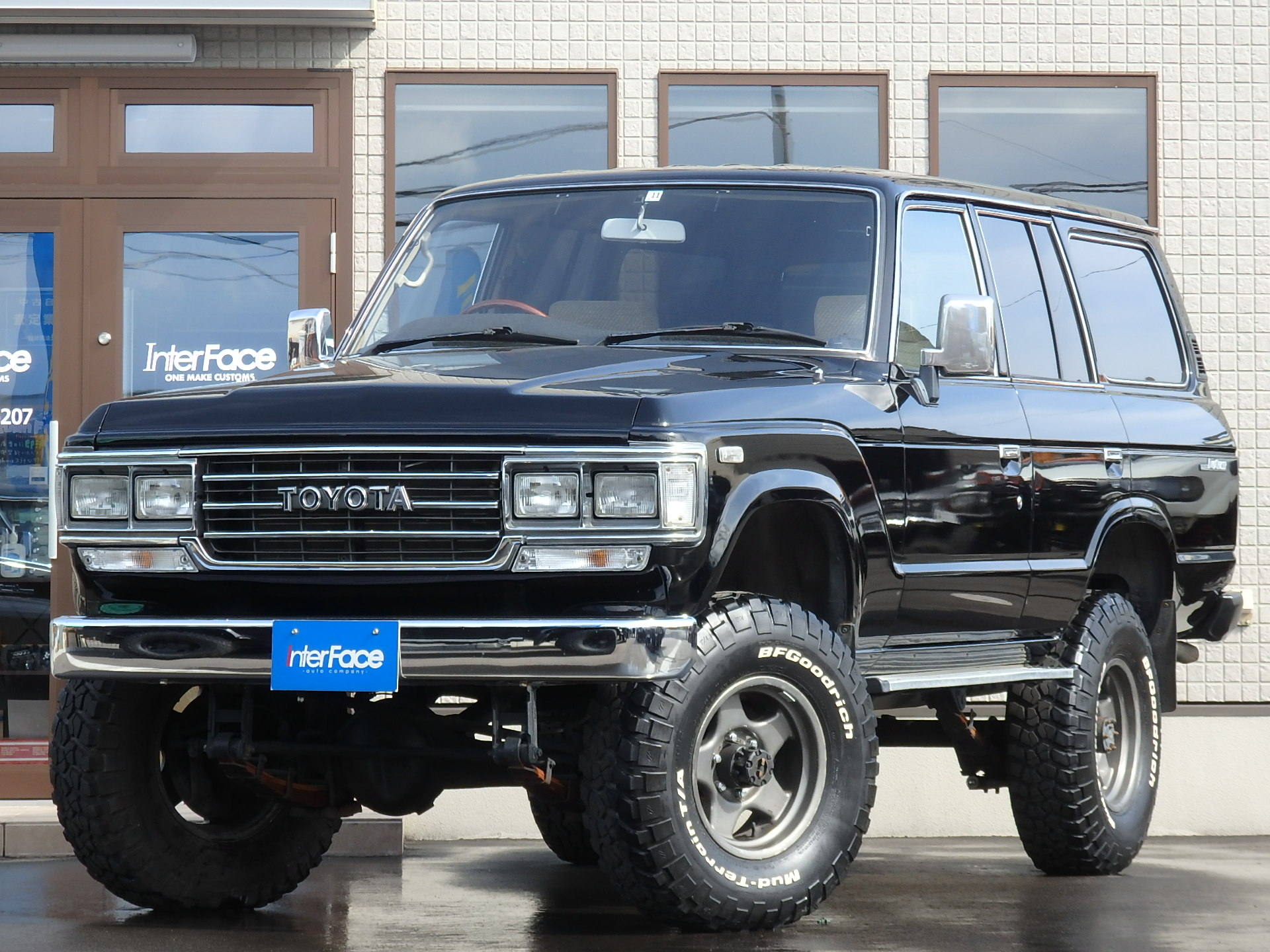 ランクル60後期型GX純正ロールーフ観音☆足回り公認済み