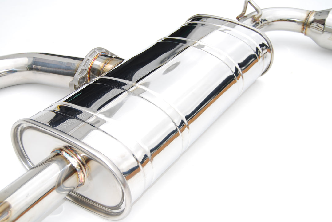 Invidia 13-21 VW Golf GTI MK7 Q300 Rolled S.S.Tips Cat-back