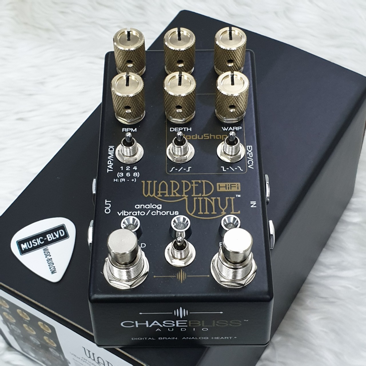 Chase Bliss Audio Warped Vinyl HiFi Vibrato & Chorus Effect Pedal