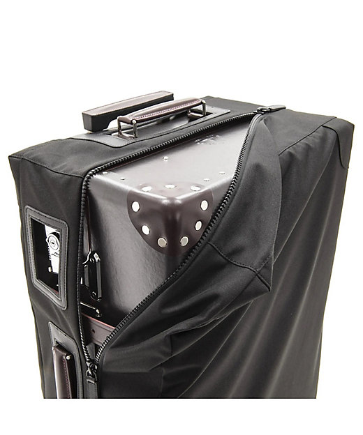 ケースカバー ミディアムチェックイン 4ホイール ブラック | Globe