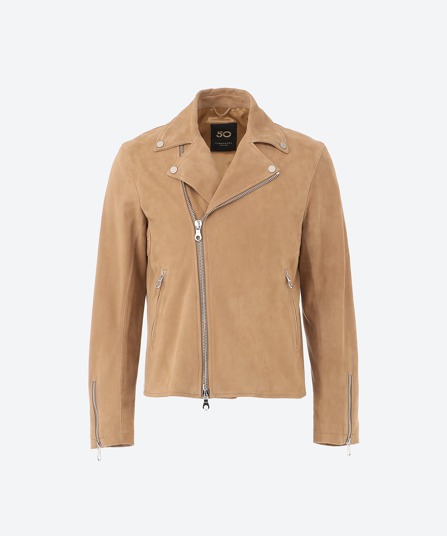 別注 スエード ダブルライダースジャケット | CINQUANTA (Men