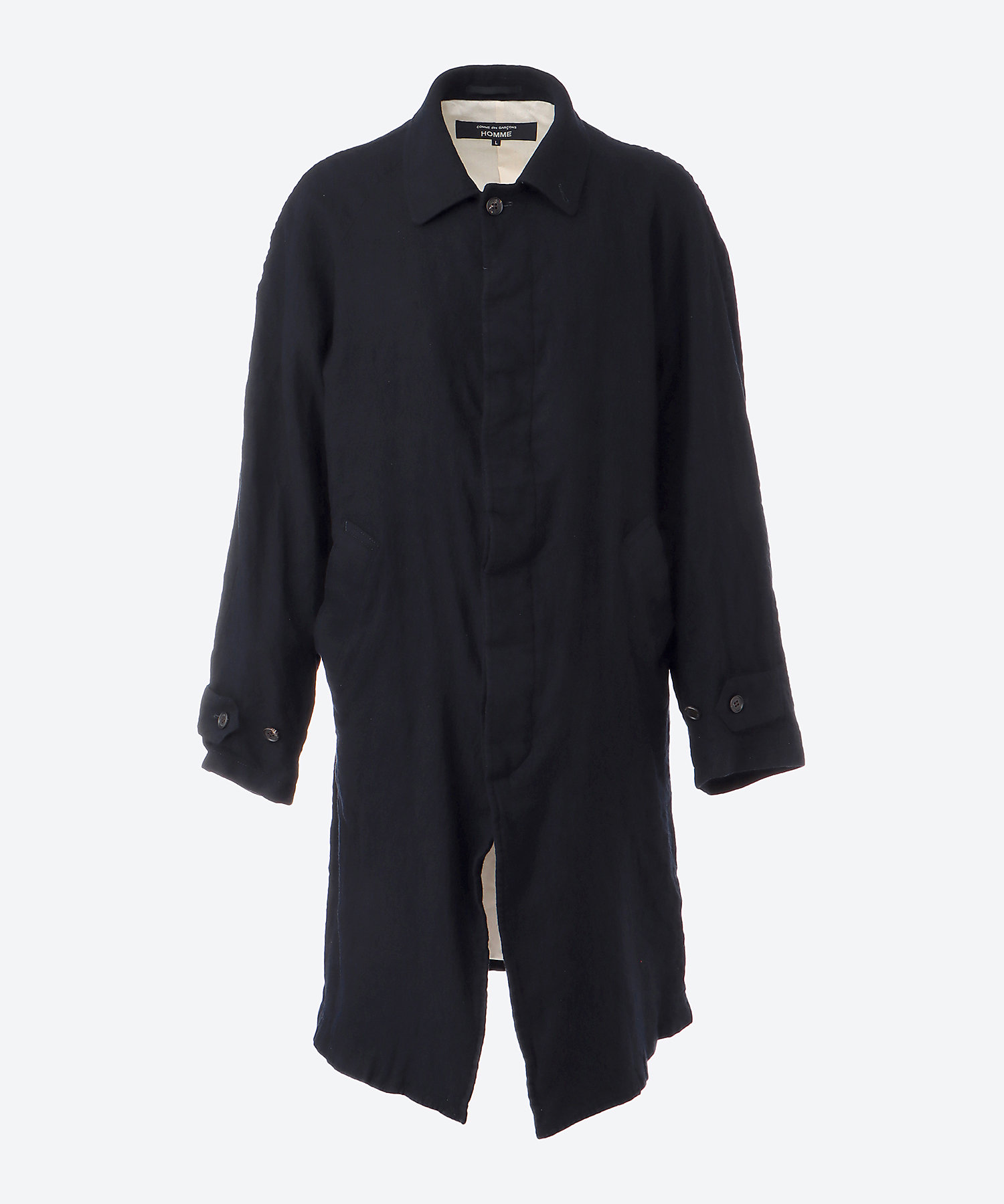 ウールサージ製品縮絨 コート HPーC101ー051 | COMME des