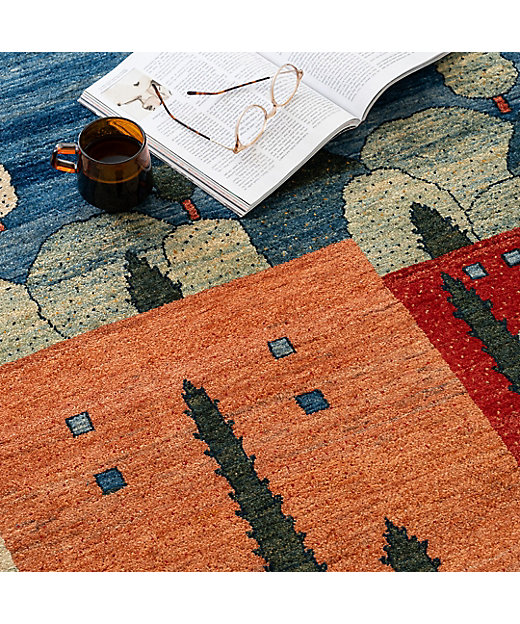 ☆ペルシャ手織り リーズバフトギャッベ ラグMサイズ 2 | 三越伊勢丹