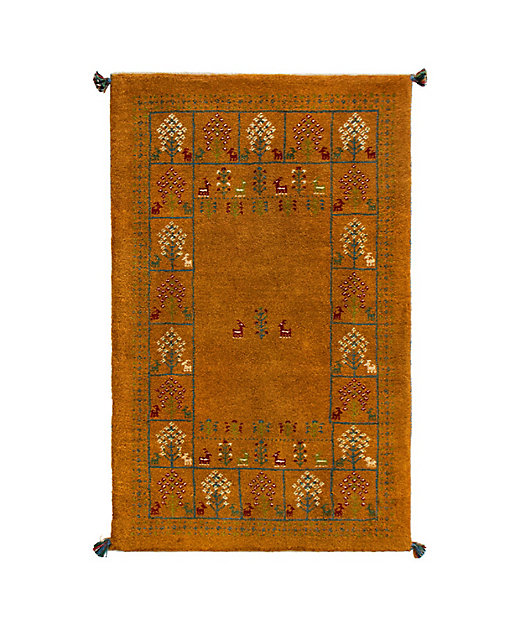 ☆ペルシャ絨毯 手織りギャッベ 玄関マットLサイズ 3 | 三越伊勢丹