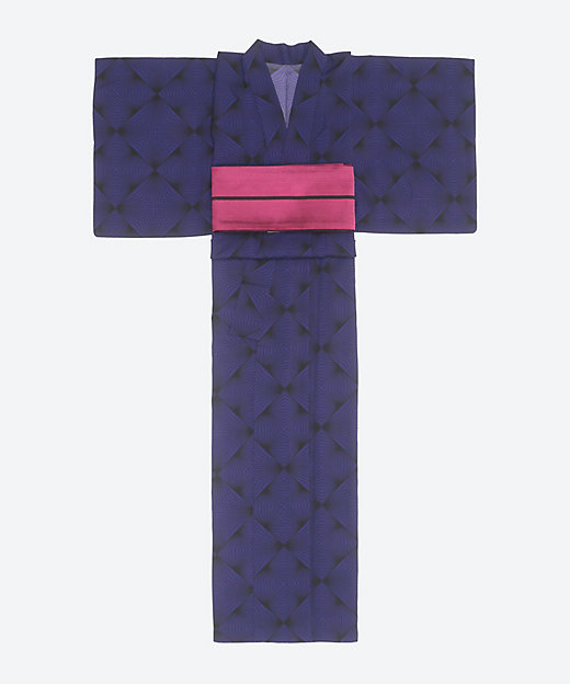 JUNKO KOSHINO 婦人浴衣 菱柄 | JUNKO KOSHINO/ｼﾞｭﾝｺ ｺｼﾉ