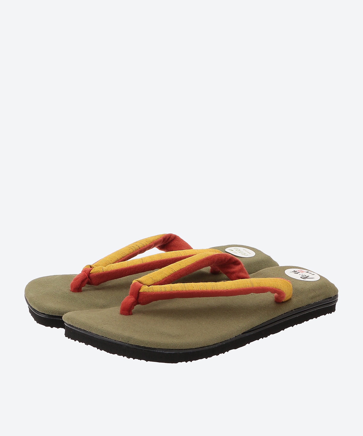 雪駄 大和茶染め R1160 緑茶 | 大和工房/ヤマトコウボウ | 三越