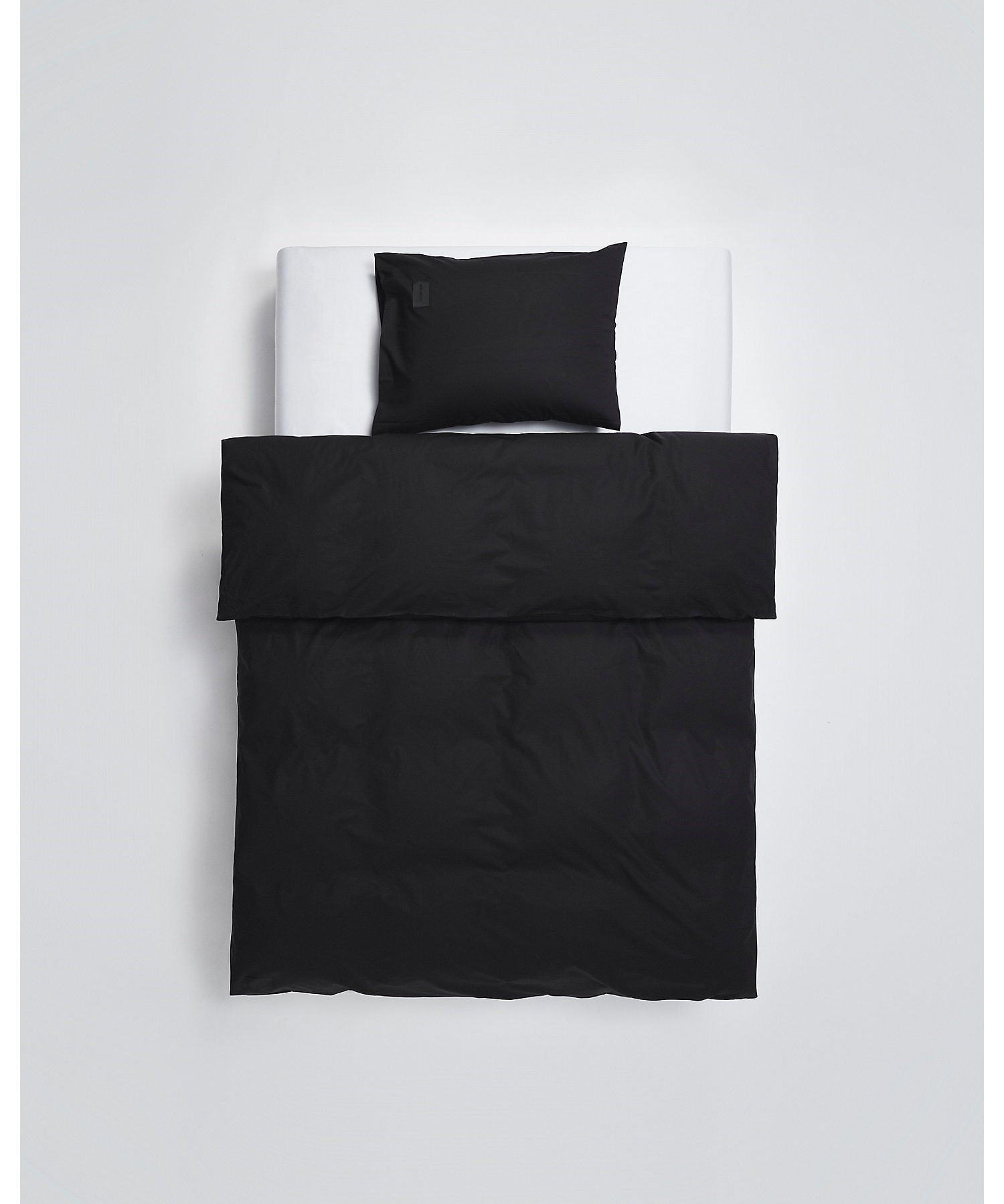 デュベカバー Pure Poplin Black 150×210cm