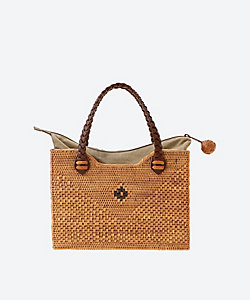 アンドユウおまとめ】コロンとしたアタのかごバッグ | AndYu