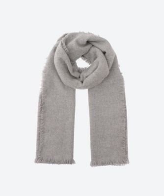 カシミヤバスケットフリンジストール | ASAUCE MELER (Women