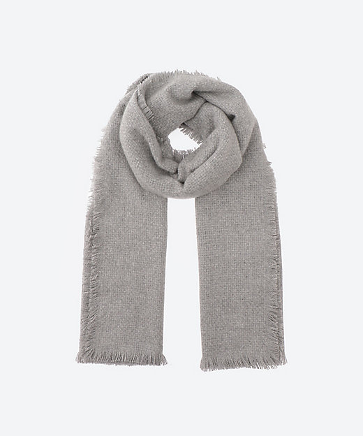 カシミヤバスケットフリンジストール | ASAUCE MELER (Women