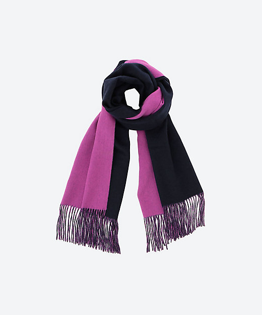 スポンディッシュカシミヤリバーシブルストール | ASAUCE MELER (Women